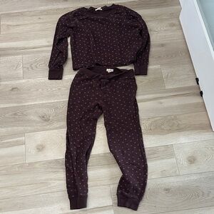 Madewell Women's Pajama Set - Dark Brown
